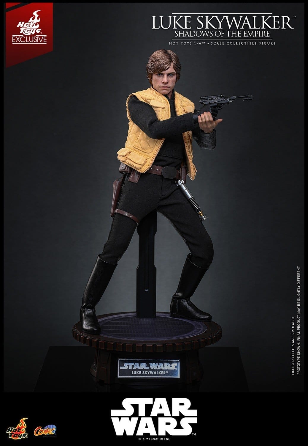 Luke Skywalker von Hot Toys - CMS035 - Star Wars : Shadows Of The Empire 1/6 Maßstab Actionfigur