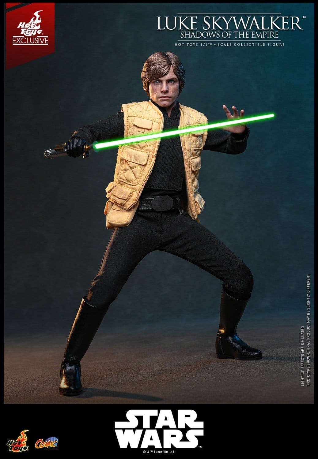 Luke Skywalker von Hot Toys - CMS035 - Star Wars : Shadows Of The Empire 1/6 Maßstab Actionfigur