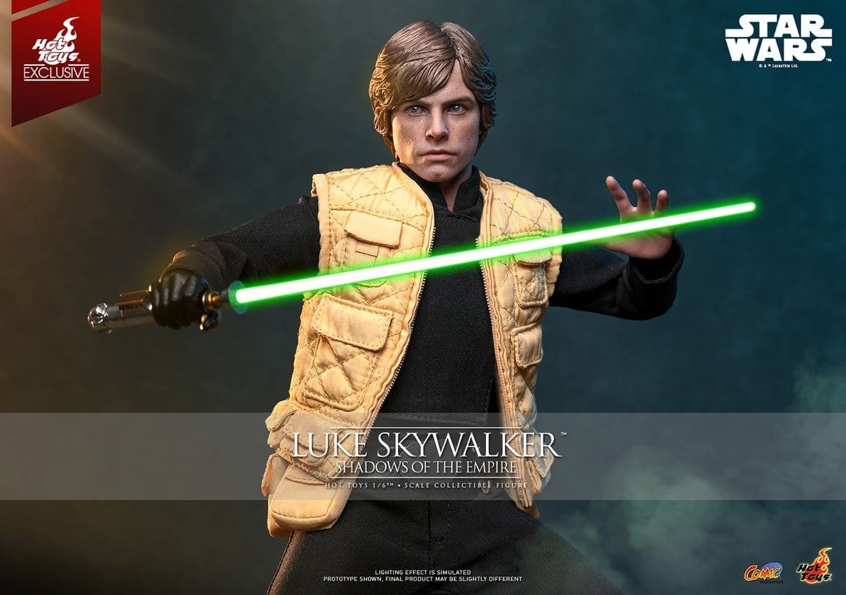 Luke Skywalker de Hot Toys - CMS035 - figura de acción Star Wars : Shadows Of The Empire a escala 1/6