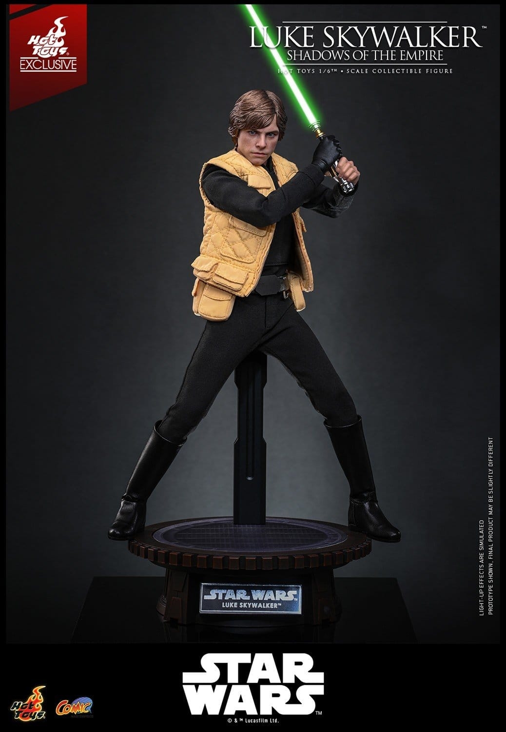 Luke Skywalker by Hot Toys - CMS035 - Star Wars : Shadows Of The Empire 1/6 scale action figure