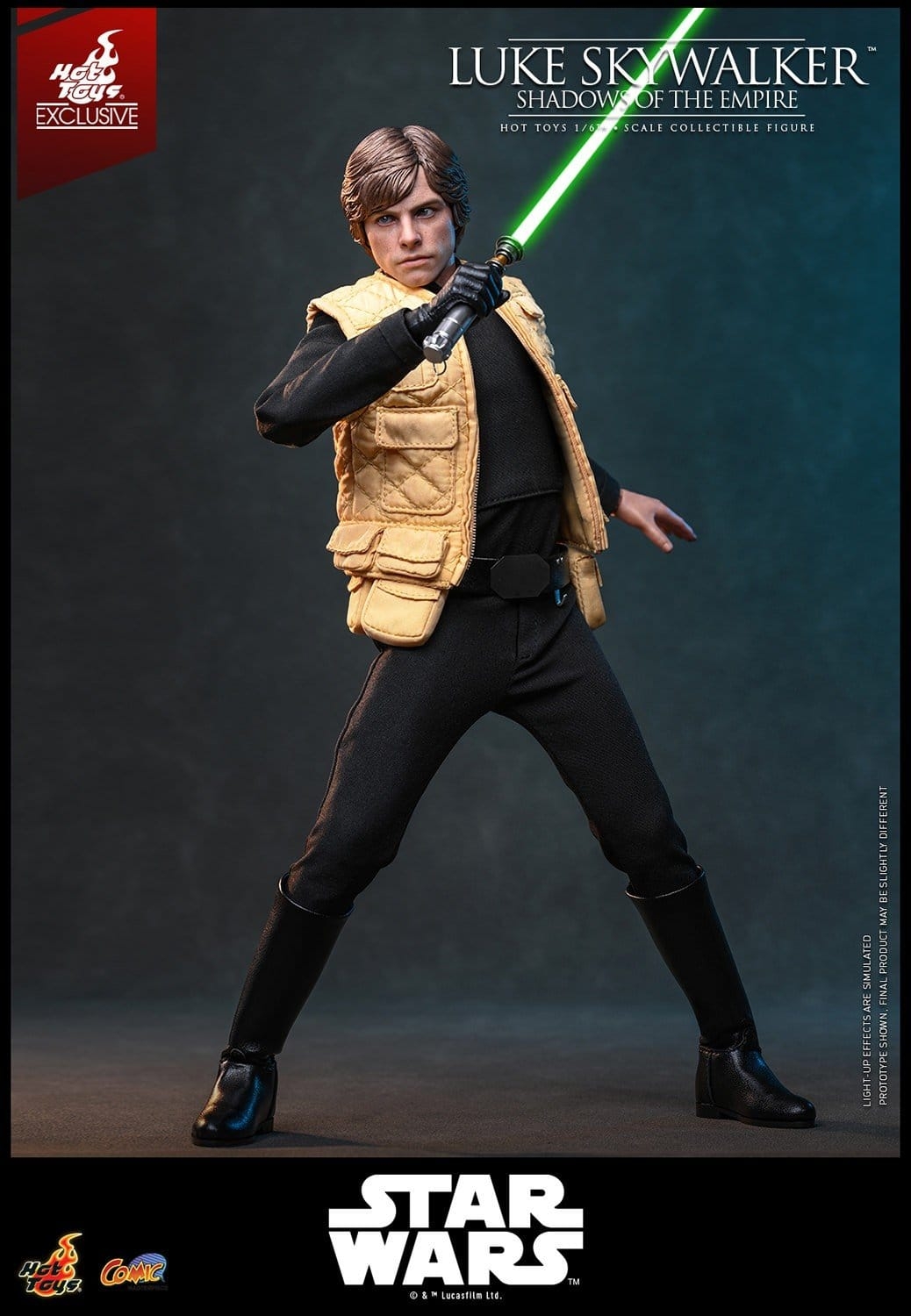 Luke Skywalker von Hot Toys - CMS035 - Star Wars : Shadows Of The Empire 1/6 Maßstab Actionfigur