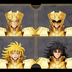 Gemini Saga Champion Class von Blokees - Saint Seiya 16 cm Actionfigur