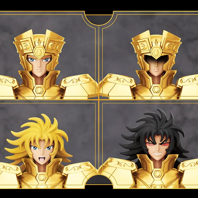 Gemini Saga Champion Class van Blokees - Saint Seiya 16 cm actiefiguur