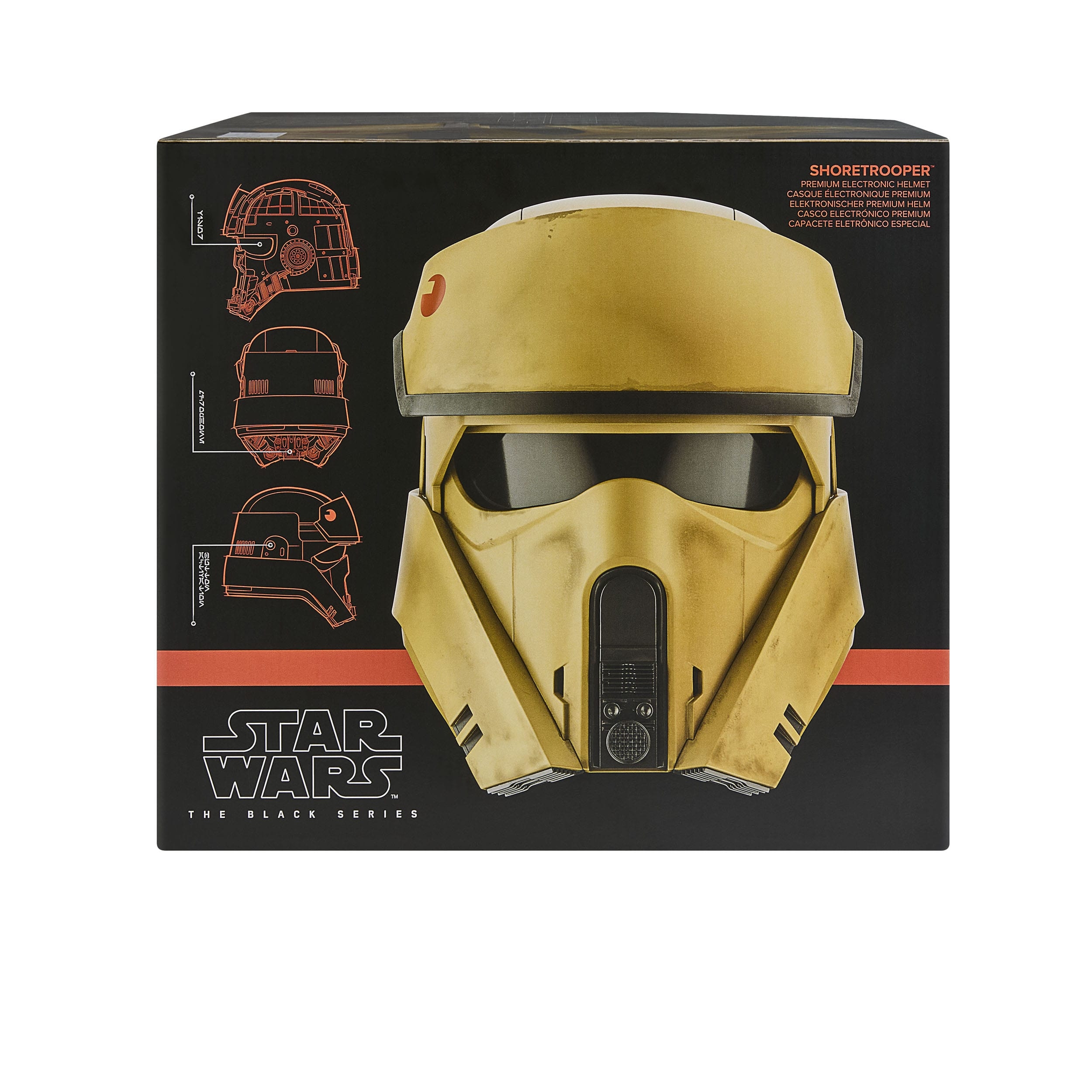 Shoretrooper Black Series by Hasbro - Star Wars : Andor 1/1 scale helmet