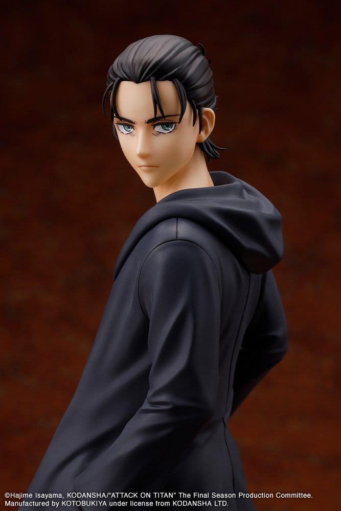 Eren Yeager Oshi Works de Kotobukiya - figura Attack on Titan de 23 cm