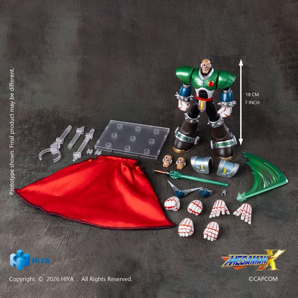 Sigma Exquisite Basic Series van Hiya Toys - Mega Man X 18 cm actiefiguur
