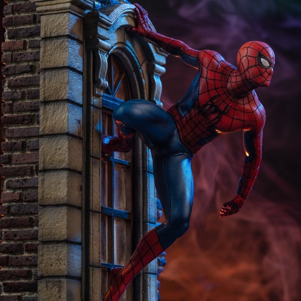 Spider-Man Art Scale de Iron Studios - figura Spider-Man Brand New Day a escala 1/10