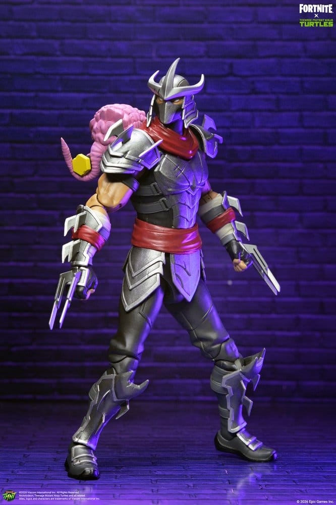 Shredder van Neca - Fortnite X Teenage Mutant Ninja Turtles 18 cm actiefiguur