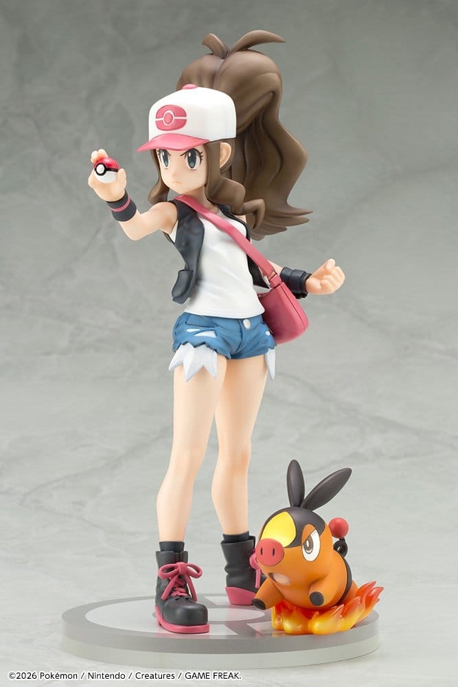 Hilda (with Tepig) ARTFXJ by Kotobukiya - Pokemon 1/8 scale figure