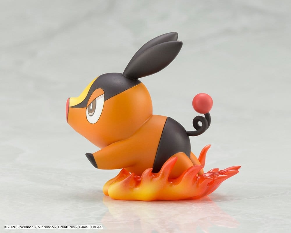 Hilda (with Tepig) ARTFXJ di Kotobukiya - figura Pokemon in scala 1/8