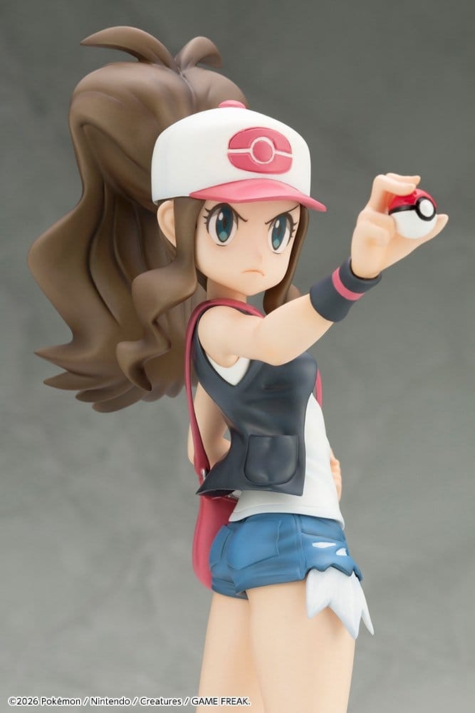 Hilda (with Tepig) ARTFXJ di Kotobukiya - figura Pokemon in scala 1/8