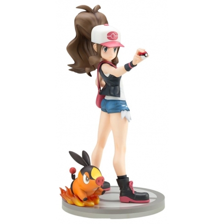 Hilda (with Tepig) ARTFXJ par Kotobukiya - figurine 1/8 Pokemon de 21 cm