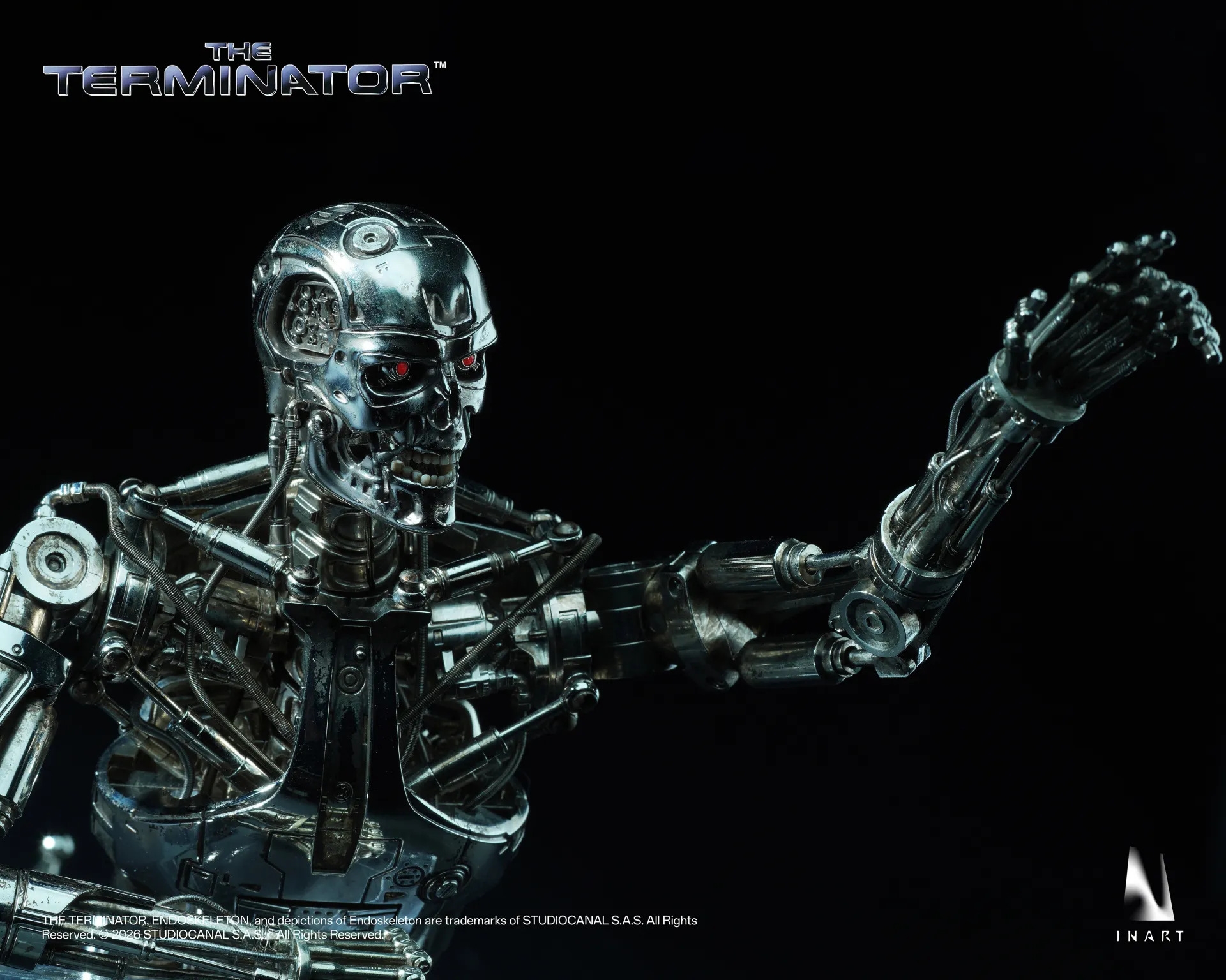 T-800 Endoskeleton van Inart - The Terminator 1/6 schaal actiefiguur