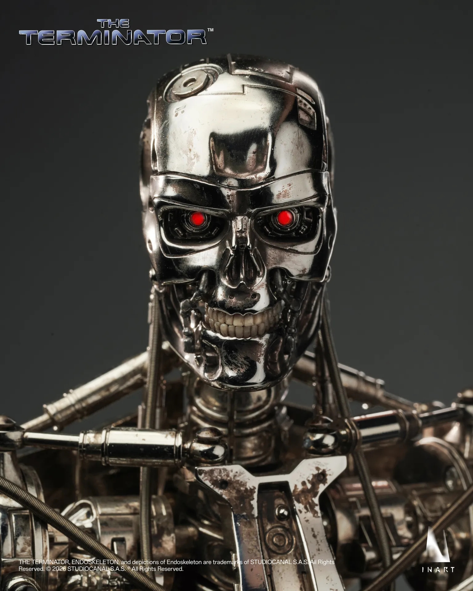 T-800 Endoskeleton par Inart - figurine 1/6 The Terminator de 31 cm
