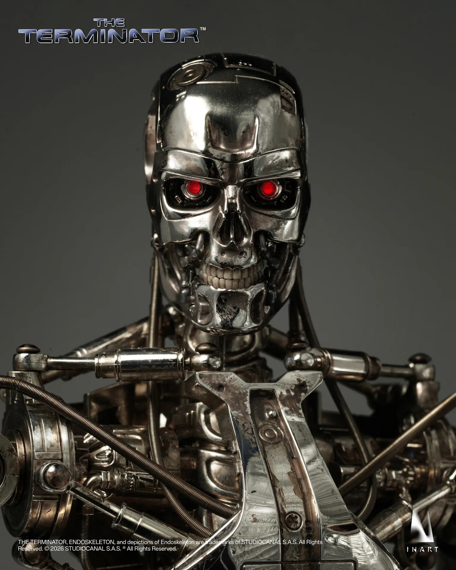 T-800 Endoskeleton de Inart - figura de acción The Terminator a escala 1/6