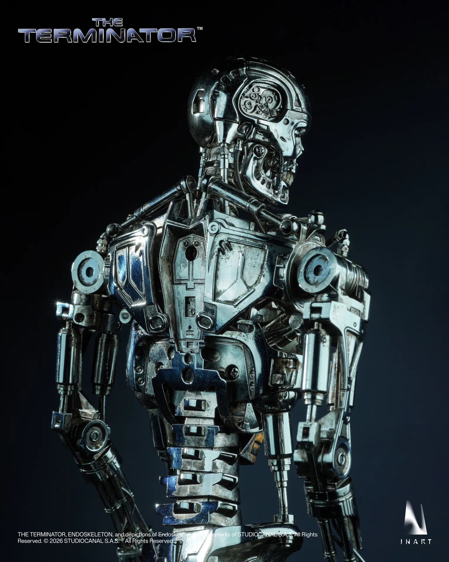 T-800 Endoskeleton van Inart - The Terminator 1/6 schaal actiefiguur