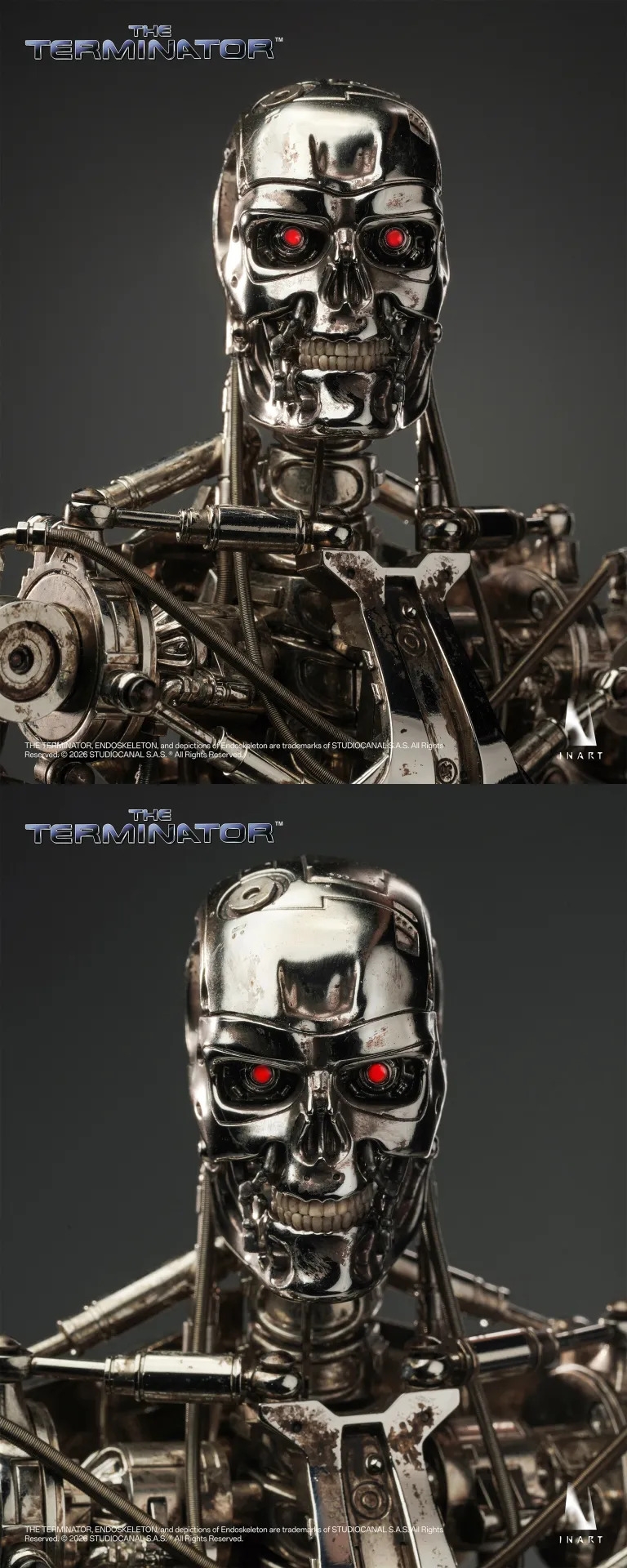 T-800 Endoskeleton van Inart - The Terminator 1/6 schaal actiefiguur