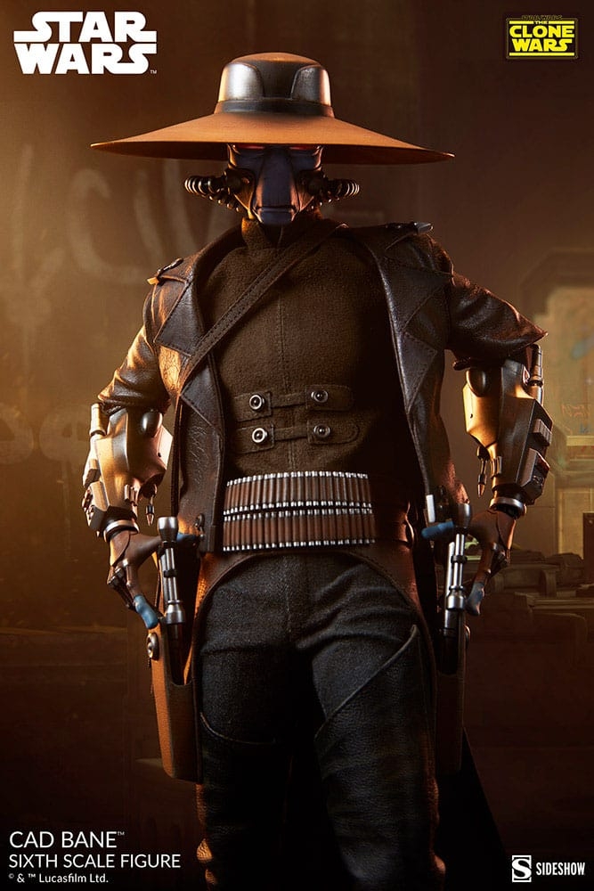 Cad Bane Sixth Scale par Sideshow Collectibles - figurine 1/6 Star Wars: Clone Wars de 32 cm