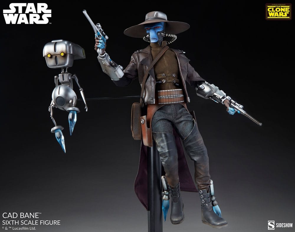 Cad Bane Sixth Scale by Sideshow Collectibles - Star Wars: Clone Wars 1/6 scale action figure