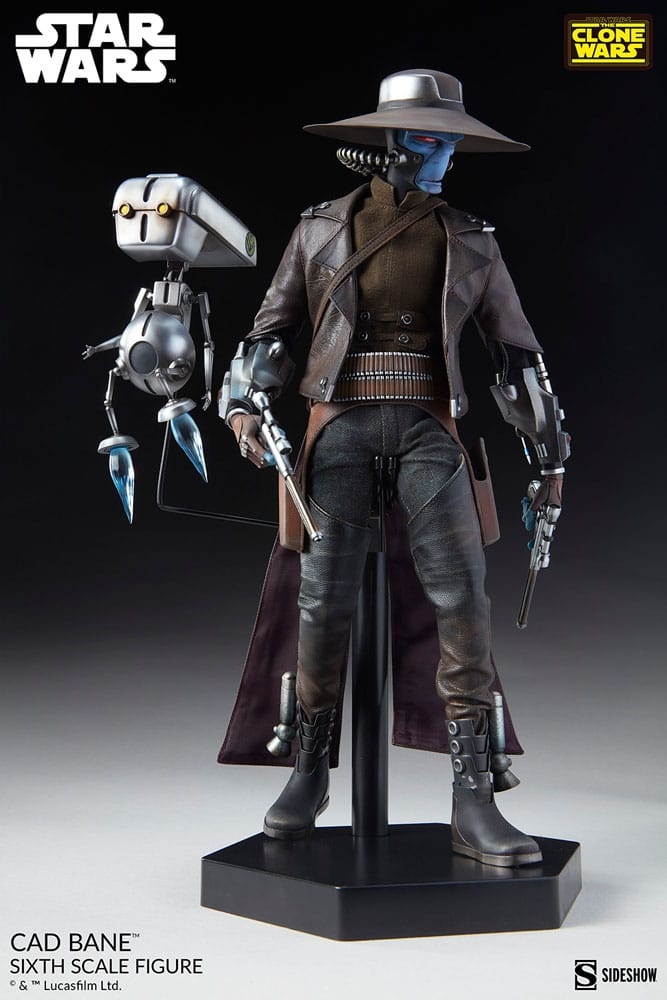 Cad Bane Sixth Scale by Sideshow Collectibles - Star Wars: Clone Wars 1/6 scale action figure