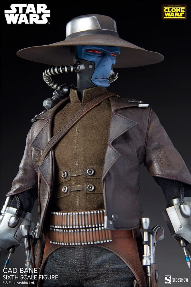 Cad Bane Sixth Scale di Sideshow Collectibles - action figure Star Wars: Clone Wars in scala 1/6