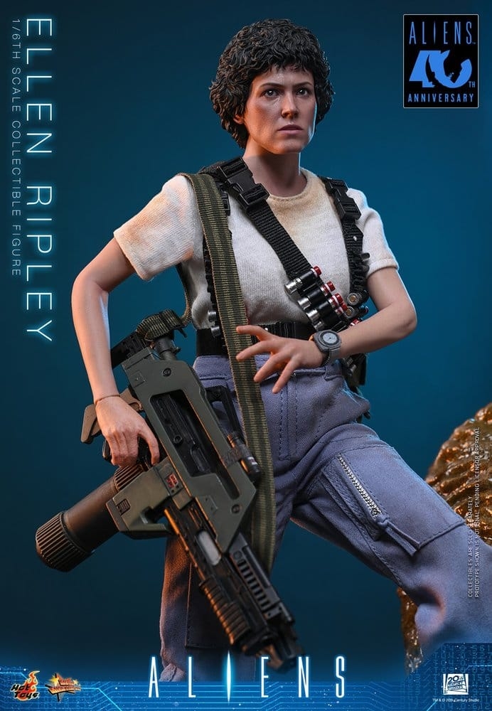 Ellen Ripley van Hot Toys Collector version - MMS894 - Aliens 1/6 schaal actiefiguur