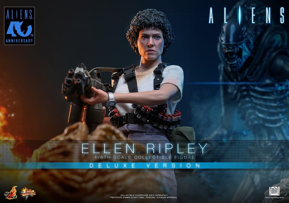 Ellen Ripley Deluxe par Hot Toys - MMS895 - figurine 1/6 Aliens de 30 cm