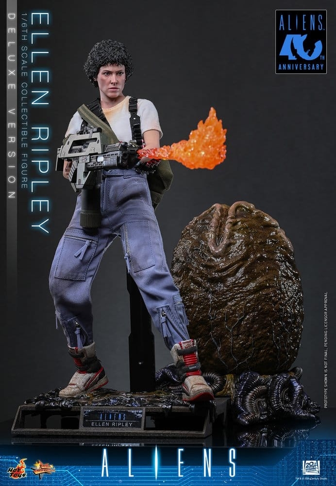 Ellen Ripley Deluxe par Hot Toys - MMS895 - figurine 1/6 Aliens de 30 cm