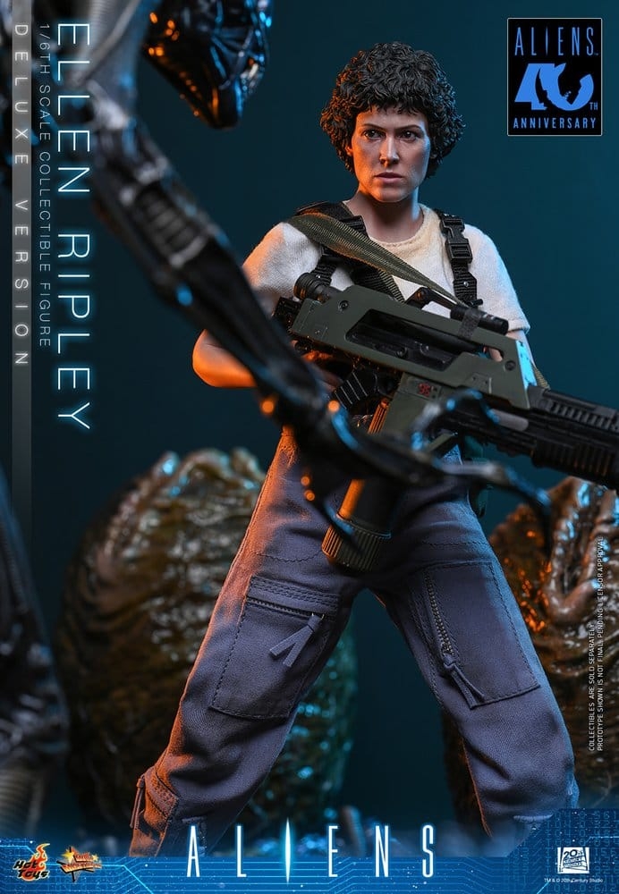 Ellen Ripley Deluxe par Hot Toys - MMS895 - figurine 1/6 Aliens de 30 cm
