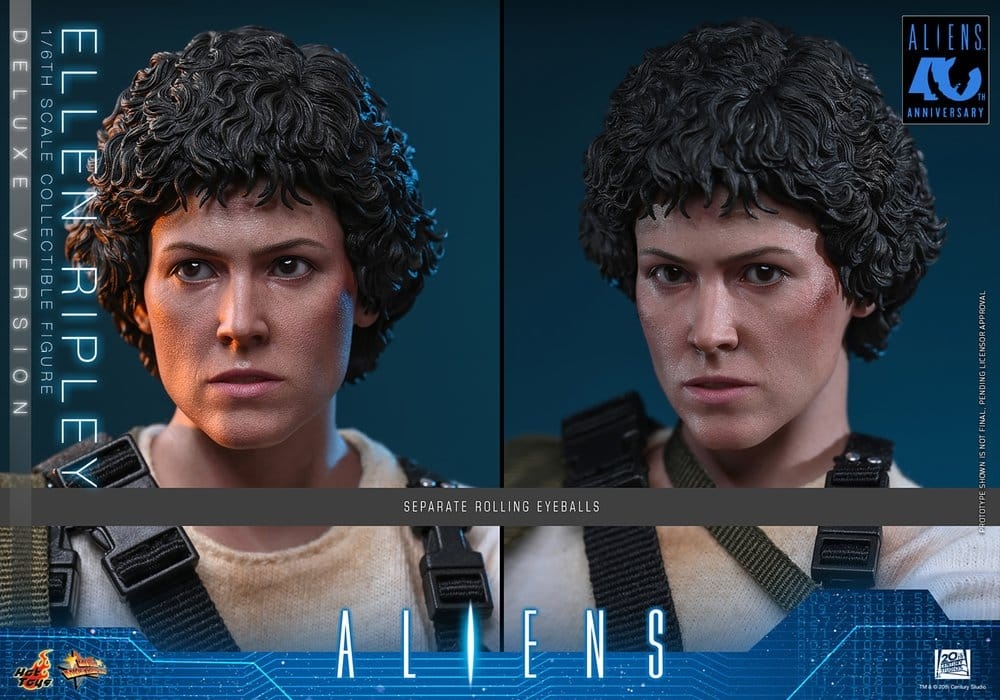 Ellen Ripley Deluxe par Hot Toys - MMS895 - figurine 1/6 Aliens de 30 cm