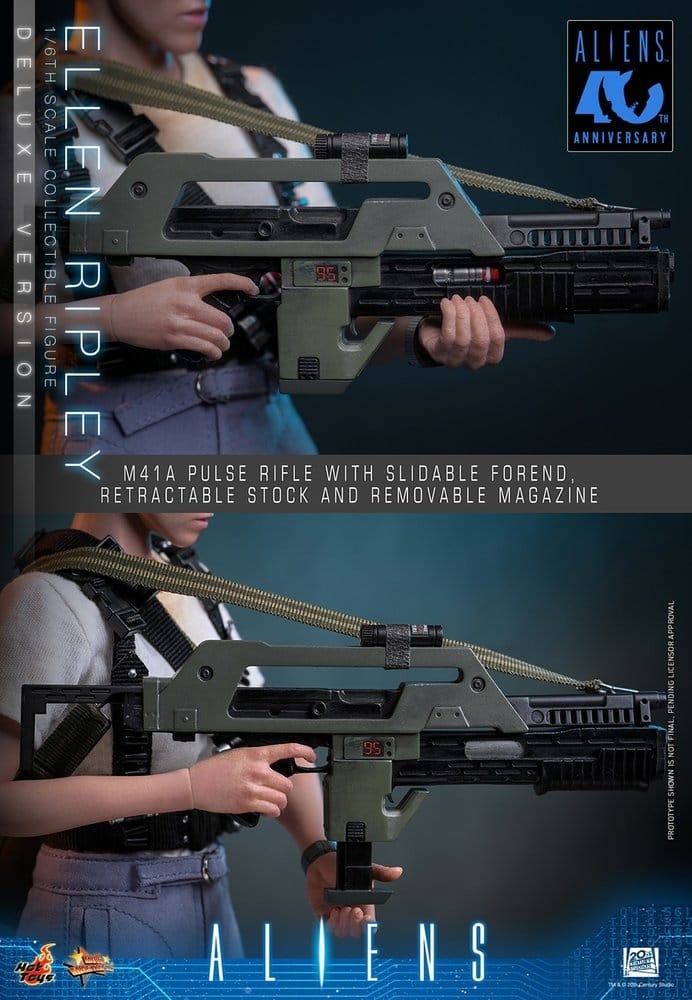 Ellen Ripley di Hot Toys Deluxe version - MMS895 - action figure Aliens in scala 1/6