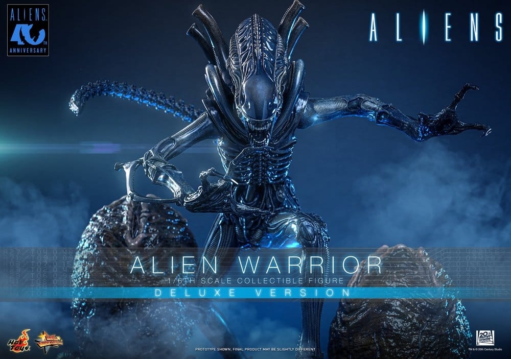 Alien Warrior Deluxe par Hot Toys - MMS899 - figurine 1/6 Aliens de 39 cm