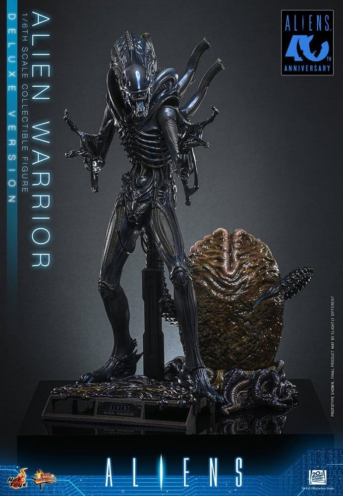 Alien Warrior van Hot Toys Deluxe version - MMS899 - Aliens 1/6 schaal actiefiguur