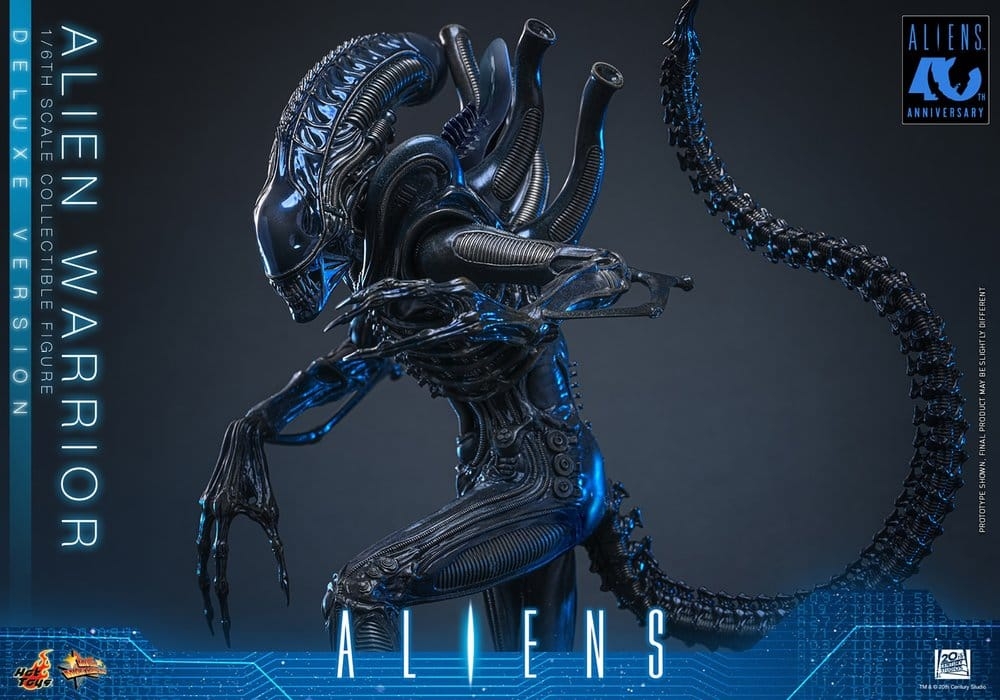 Alien Warrior di Hot Toys Deluxe version - MMS899 - action figure Aliens in scala 1/6