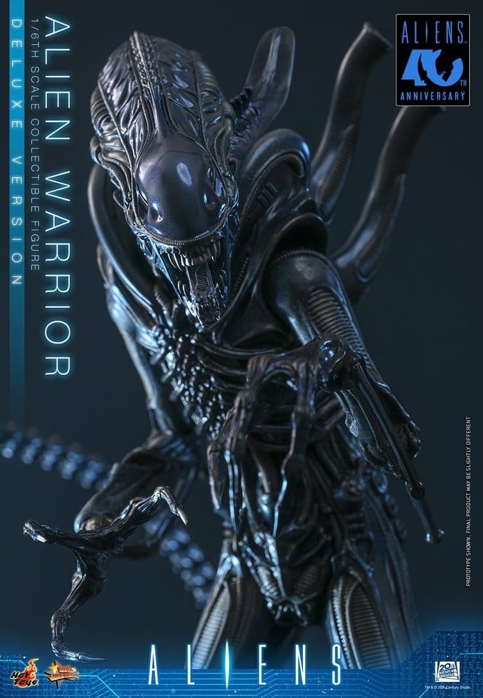 Alien Warrior de Hot Toys Deluxe version - MMS899 - figura de acción Aliens a escala 1/6