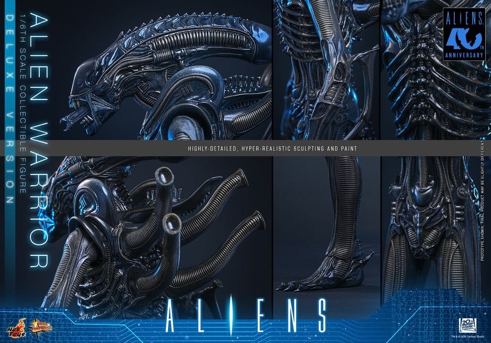 Alien Warrior Deluxe par Hot Toys - MMS899 - figurine 1/6 Aliens de 39 cm