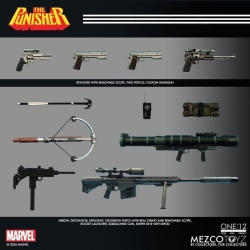 The Punisher One:12 Collective di Mezco - action figure Marvel Comics in scala 1/12