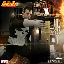 The Punisher One:12 Collective di Mezco - action figure Marvel Comics in scala 1/12