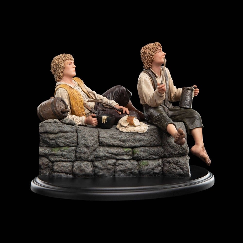 Merry and Pippin Miniature Statue by Weta Workshop - The Lord Of The Rings 12 cm diorama
