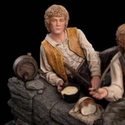 Merry and Pippin Miniature Statue von Weta Workshop - The Lord Of The Rings 12 cm Diorama
