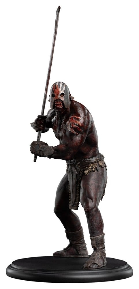 Uruk-hai Berserker Miniature Statue par Weta Workshop - figurine Le Seigneur des Anneaux de 24 cm