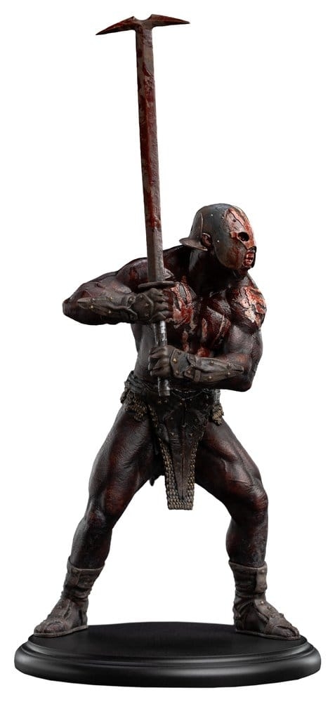 Uruk-hai Berserker Miniature Statue par Weta Workshop - figurine Le Seigneur des Anneaux de 24 cm