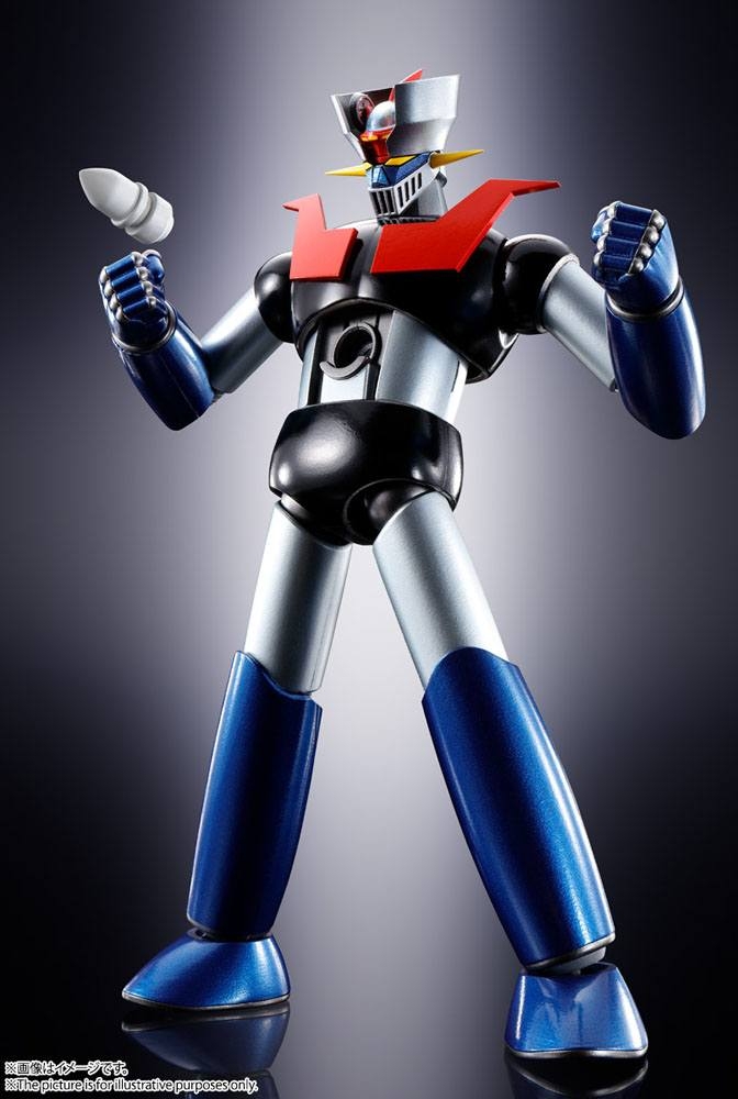 Mazinger Z Soul of Chogokin van Bandai Tamashii Nations Kakumei Shinka Re-Run version - GX-105 - Mazinger Z actiefiguur