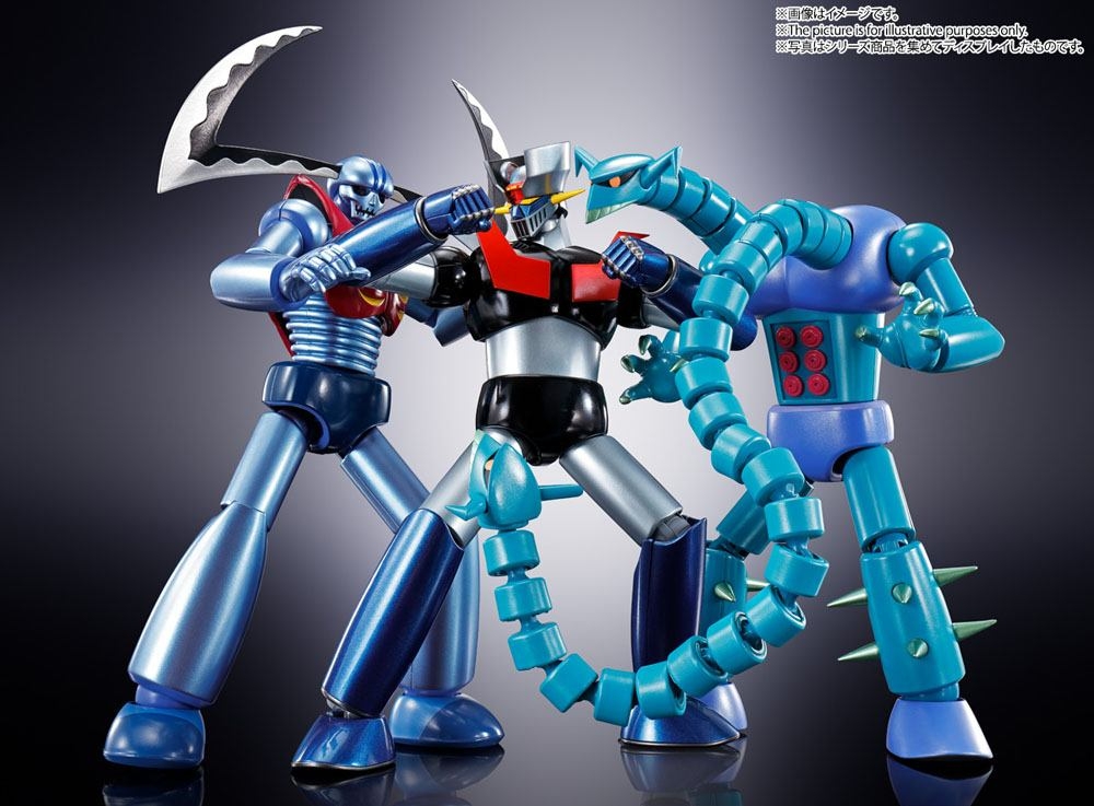 Mazinger Z Soul of Chogokin de Bandai Tamashii Nations Kakumei Shinka Re-Run version - figura de acción Mazinger Z