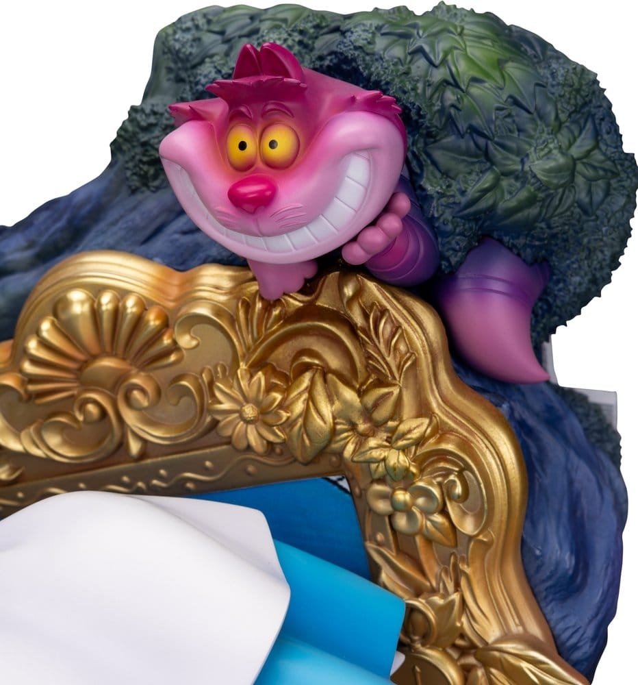 Alice and the Cheshire Cat Master Craft van Beast Kingdom - MC-097 - Alice in Wonderland 40 cm standbeeld