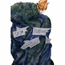 Alice and the Cheshire Cat Master Craft van Beast Kingdom - MC-097 - Alice in Wonderland 40 cm standbeeld