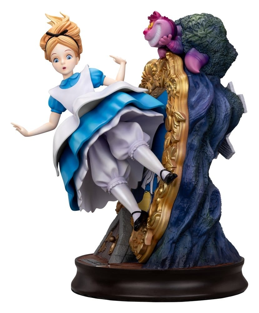 Alice and the Cheshire Cat Master Craft par Beast Kingdom - MC-097 - statue Alice au pays des merveilles de 40 cm