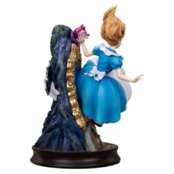 Alice and the Cheshire Cat Master Craft by Beast Kingdom - MC-097 - Alice in Wonderland 40 cm statue