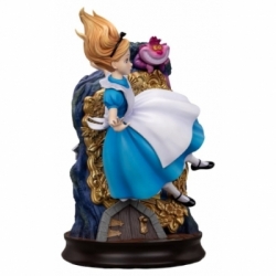 Alice and the Cheshire Cat Master Craft di Beast Kingdom - MC-097 - statua Alice in Wonderland alta 40 cm