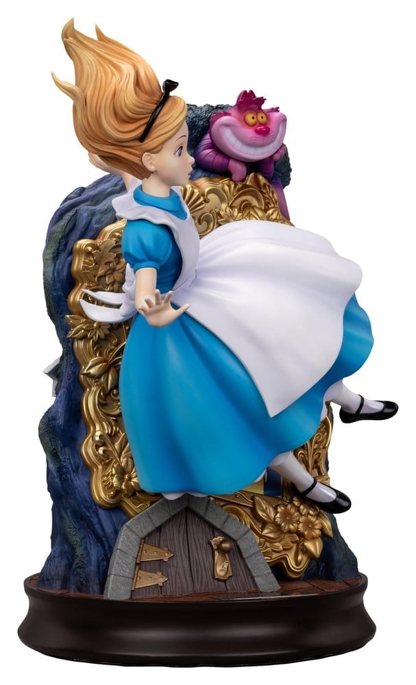 Alice and the Cheshire Cat Master Craft van Beast Kingdom - MC-097 - Alice in Wonderland 40 cm standbeeld